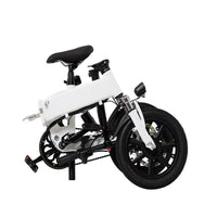 Nano-Commuter 14" Ultra-Folding Electric Bike – 250W | 20 MPH | Folds to 31" | Black or White