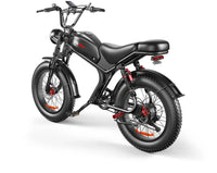 eMoto C93 Retro Electric Bike – 1000W | 48V 20Ah | Fat Tires | 28-30 MPH | 55-Mile Range