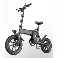 Nano-Commuter 14" Ultra-Folding Electric Bike – 250W | 20 MPH | Folds to 31" | Black or White