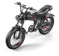 eMoto C93 Retro Electric Bike – 1000W | 48V 20Ah | Fat Tires | 28-30 MPH | 55-Mile Range