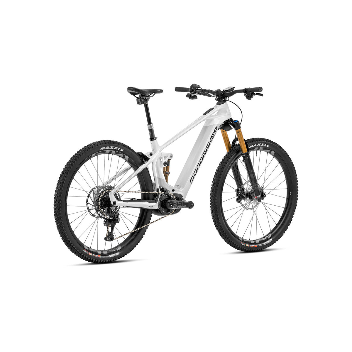 Mondraker Crafty Carbon RR SL e-MTB – Carbon Frame | Shimano EP8 | Fox Suspension | Silver/White