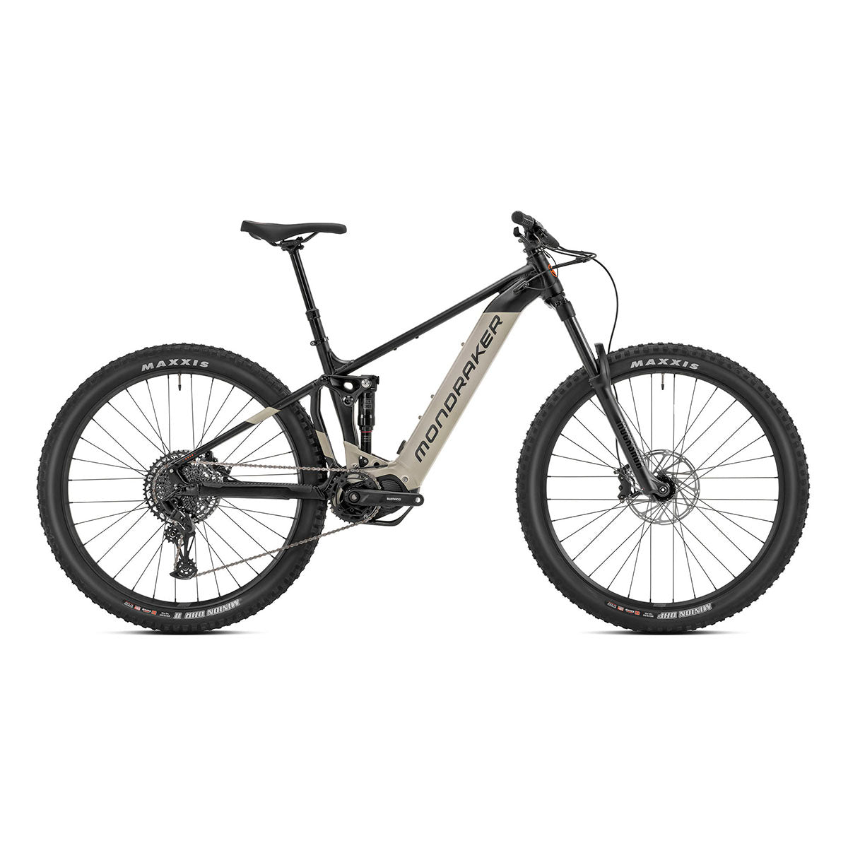 Mondraker Dusk SE e-MTB – Shimano EP800 | 630Wh | RockShox | Black/Desert Grey/Orange | Enduro