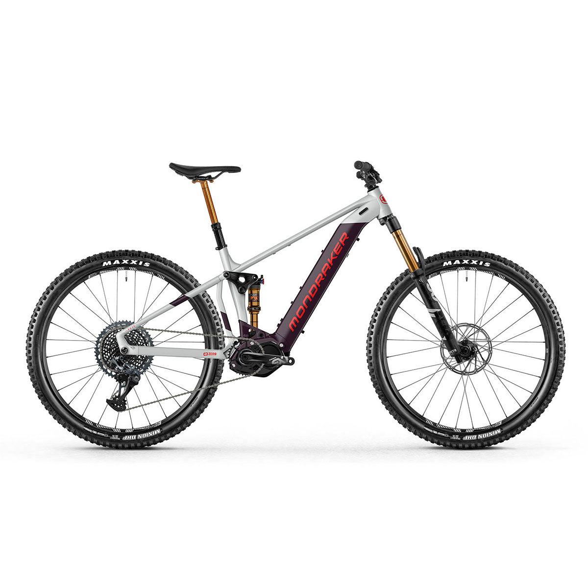 Mondraker Dusk RR SE e-MTB – Shimano EP800 | Fox Factory | 630Wh | White/Purple | Enduro