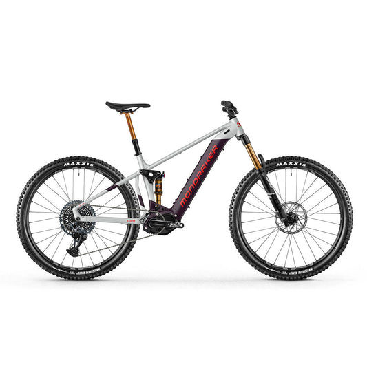 Mondraker Dusk RR SE e-MTB – Shimano EP800 | Fox Factory | 630Wh | White/Purple | Enduro