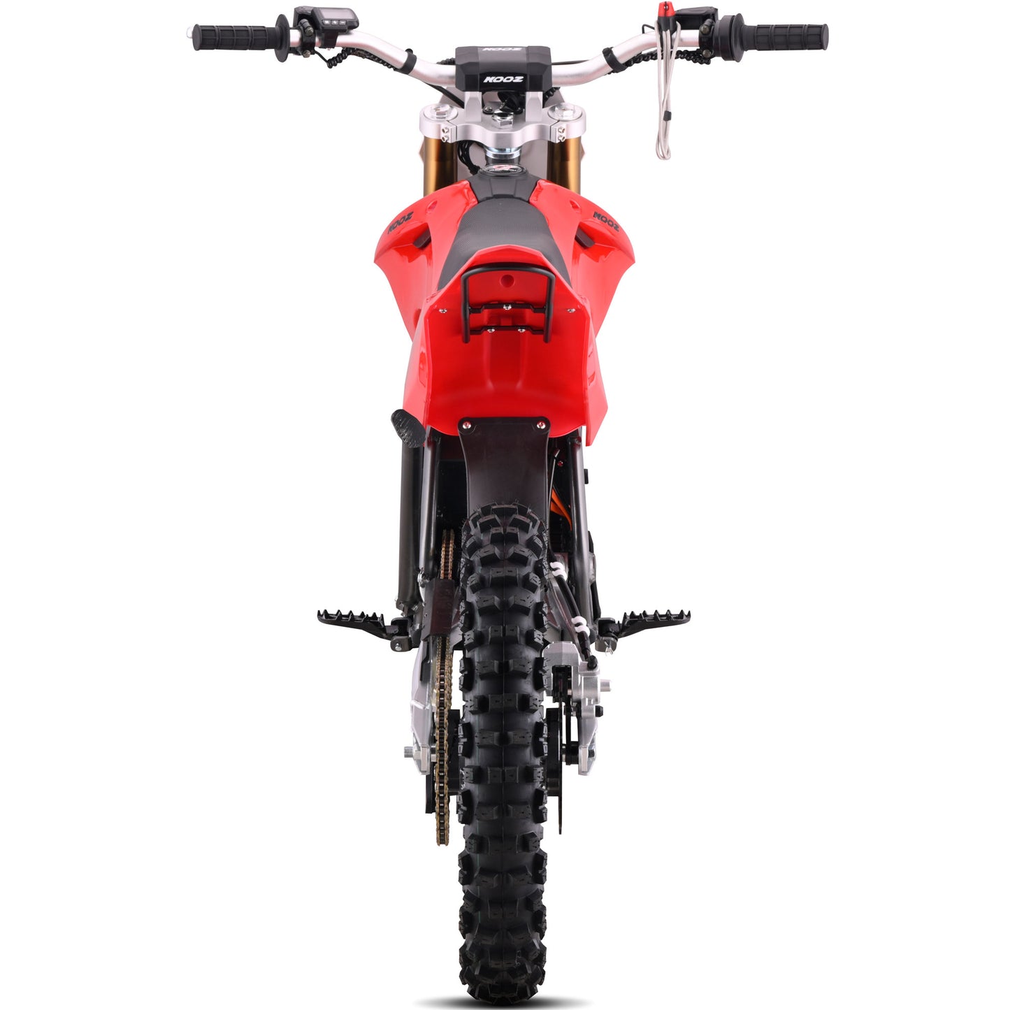 MotoTec 72v 8000W Pro Electric Dirt Bike – Red | 19/16 Wheels | 56 MPH | 3-Speed | IP65