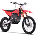 MotoTec 72v 8000W Pro Electric Dirt Bike – Red | 19/16 Wheels | 56 MPH | 3-Speed | IP65