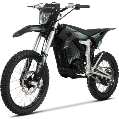 MotoTec Venom 72v 30000w Electric Dirt Bike – Black | 75 MPH | CATL 73Ah | Auto Trans | 0-62 in 5 Sec