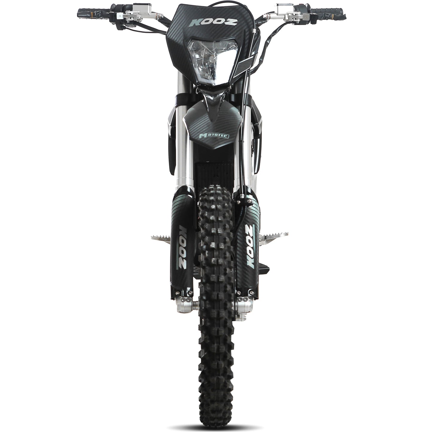 MotoTec Venom 72v 30000w Electric Dirt Bike – Black | 75 MPH | CATL 73Ah | Auto Trans | 0-62 in 5 Sec