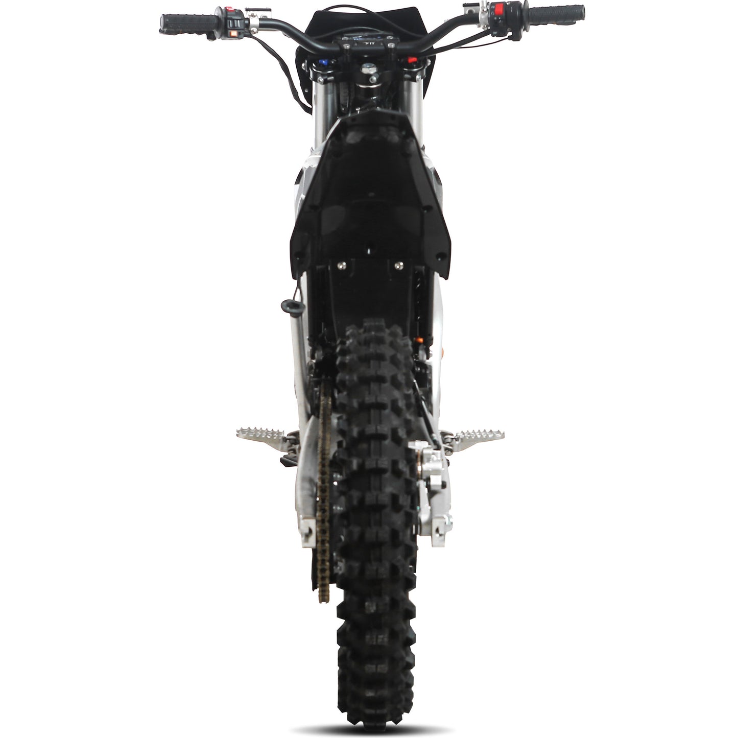 MotoTec Venom 72v 30000w Electric Dirt Bike – Black | 75 MPH | CATL 73Ah | Auto Trans | 0-62 in 5 Sec