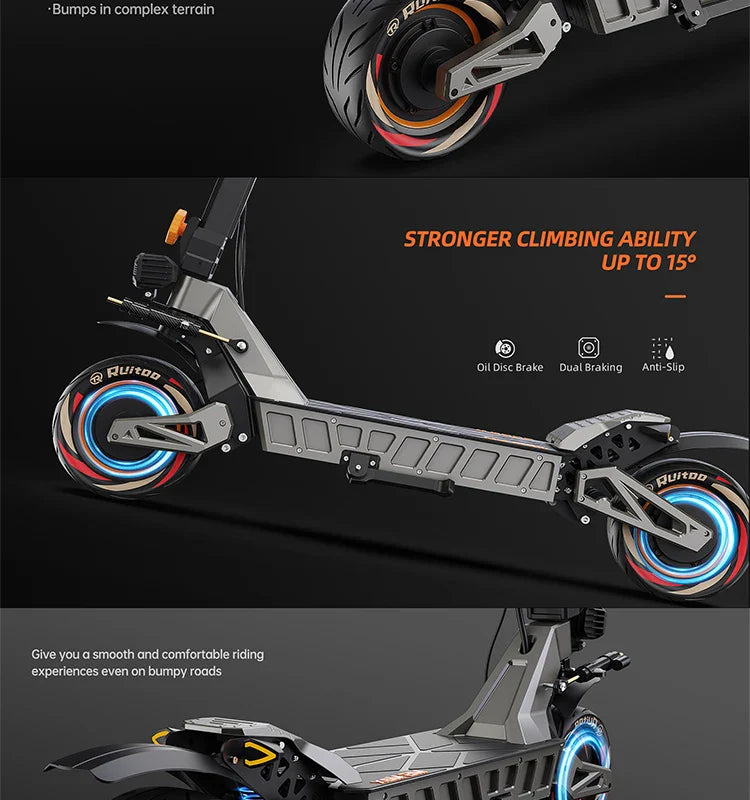 5,600W Dual Motor Power