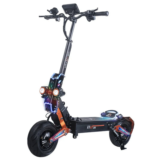 FLJ D5 Electric Scooter – 5000W | 72V | Up to 62-Mile Range | CE Certified | Ships from US