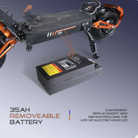 FLJ D5 Electric Scooter – 5000W | 72V | Up to 62-Mile Range | CE Certified | Ships from US