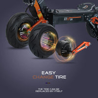 FLJ D5 Electric Scooter – 5000W | 72V | Up to 62-Mile Range | CE Certified | Ships from US