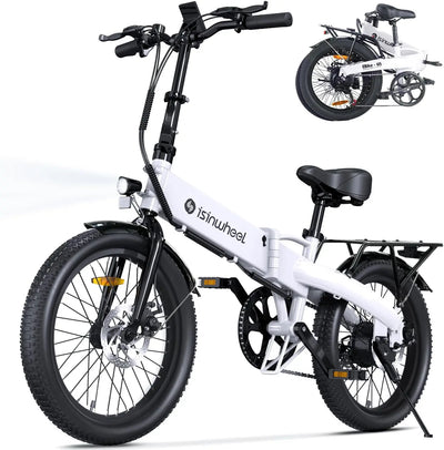 eBike Boys U5 Folding eBike – 500W | 48V | 20" Wheels | 25-40 Mile Range | 48.5 lbs