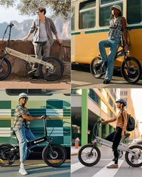 eBike Boys U5 Folding eBike – 500W | 48V | 20" Wheels | 25-40 Mile Range | 48.5 lbs