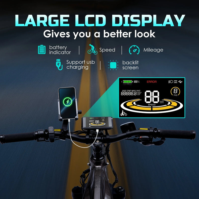  52V 750W Motor + LG 17Ah Battery