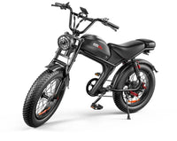 eMoto C93 Retro Electric Bike – 1000W | 48V 20Ah | Fat Tires | 28-30 MPH | 55-Mile Range