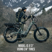 Bakcou Mule SD Fat Tire Hunting eBike – Bafang Ultra | 52V 40Ah | 100+ Mile Range | 24" or 26"