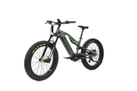 Bakcou Scout Full-Suspension Fat Tire eBike – Bafang Ultra Mid-Drive | 28 MPH | 17.5Ah or 21Ah