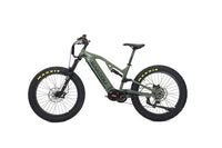 Bakcou Scout Full-Suspension Fat Tire eBike – Bafang Ultra Mid-Drive | 28 MPH | 17.5Ah or 21Ah