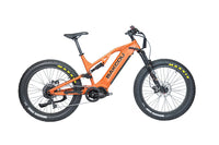 Bakcou Scout Full-Suspension Fat Tire eBike – Bafang Ultra Mid-Drive | 28 MPH | 17.5Ah or 21Ah
