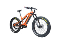 Bakcou Scout Full-Suspension Fat Tire eBike – Bafang Ultra Mid-Drive | 28 MPH | 17.5Ah or 21Ah
